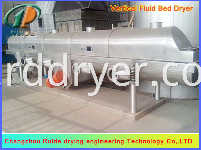 Vibrating-Fluidized Dryer for Foodstuff Industry